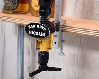 Liquor, Whiskey, Bourbon, Alcohol dispenser.