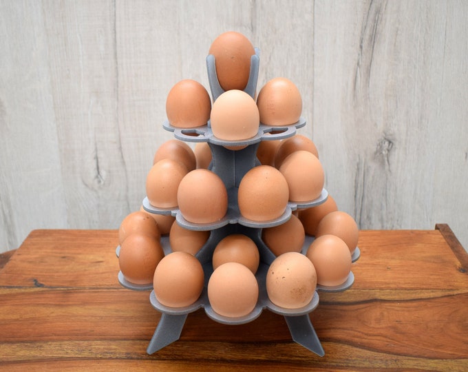 Farm Egg Tower Display