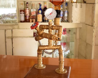 Gifts for husband, Liquor alcohol dispenser, Gift for men, boss gift, Fireman Firefighter whiskey Dispenser, Man cave