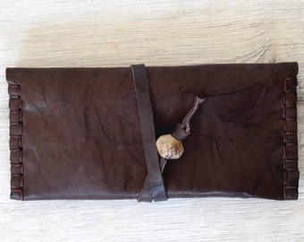 Free Shipping gifts, Leather Tobacco pouch, Rolling Tobacco Pouch, Case For Rolling Cigarette, Wallet Purse, tobacco wallet, rolling tobacco