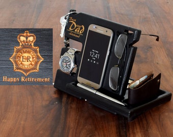 Colleague Retirement gift, UK Police Force Officer Personalised Engraving, British POLICE Officer Retirement, Retirement Gift