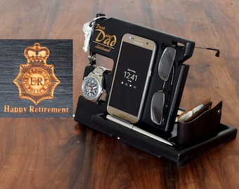 Colleague Retirement gift, UK Police Force Officer Personalised Engraving, British POLICE Officer Retirement, Retirement Gift