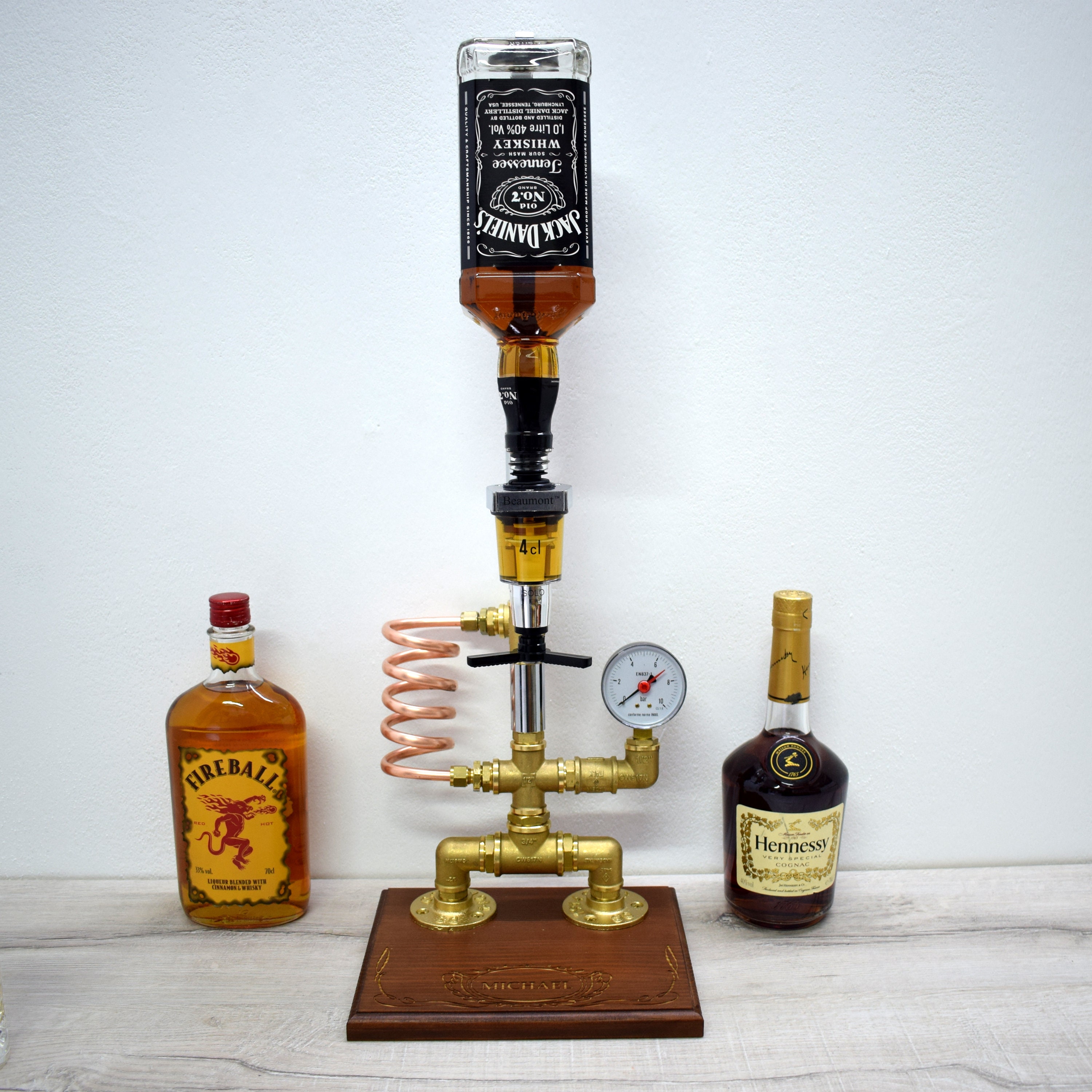 Weinspender Langlebig für Zuhause Bar Whisky-shot-holzspender