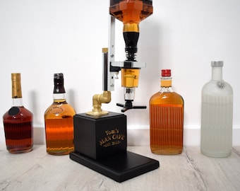 Shot dispenser, Mini Bar, Whisky Holder, Whiskey Dispenser, Whiskey Bar, liquor Dispenser, Bourbon Dispenser, ArtDesignStudioCy, Axel.