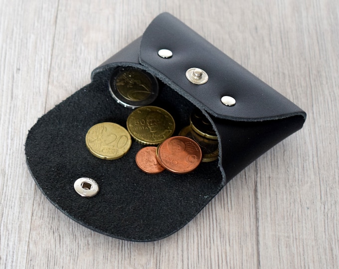 Leather Coin purse for men, women or teens