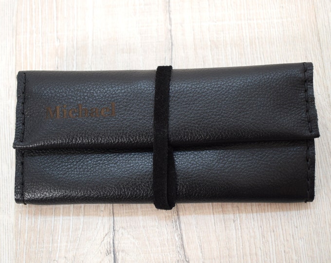 Personalized Handmade Leather Tobacco Pouch