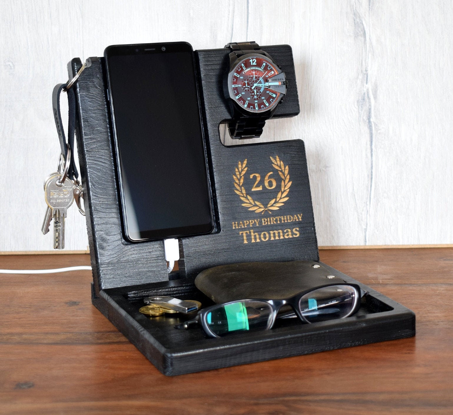 Docking Station in black color