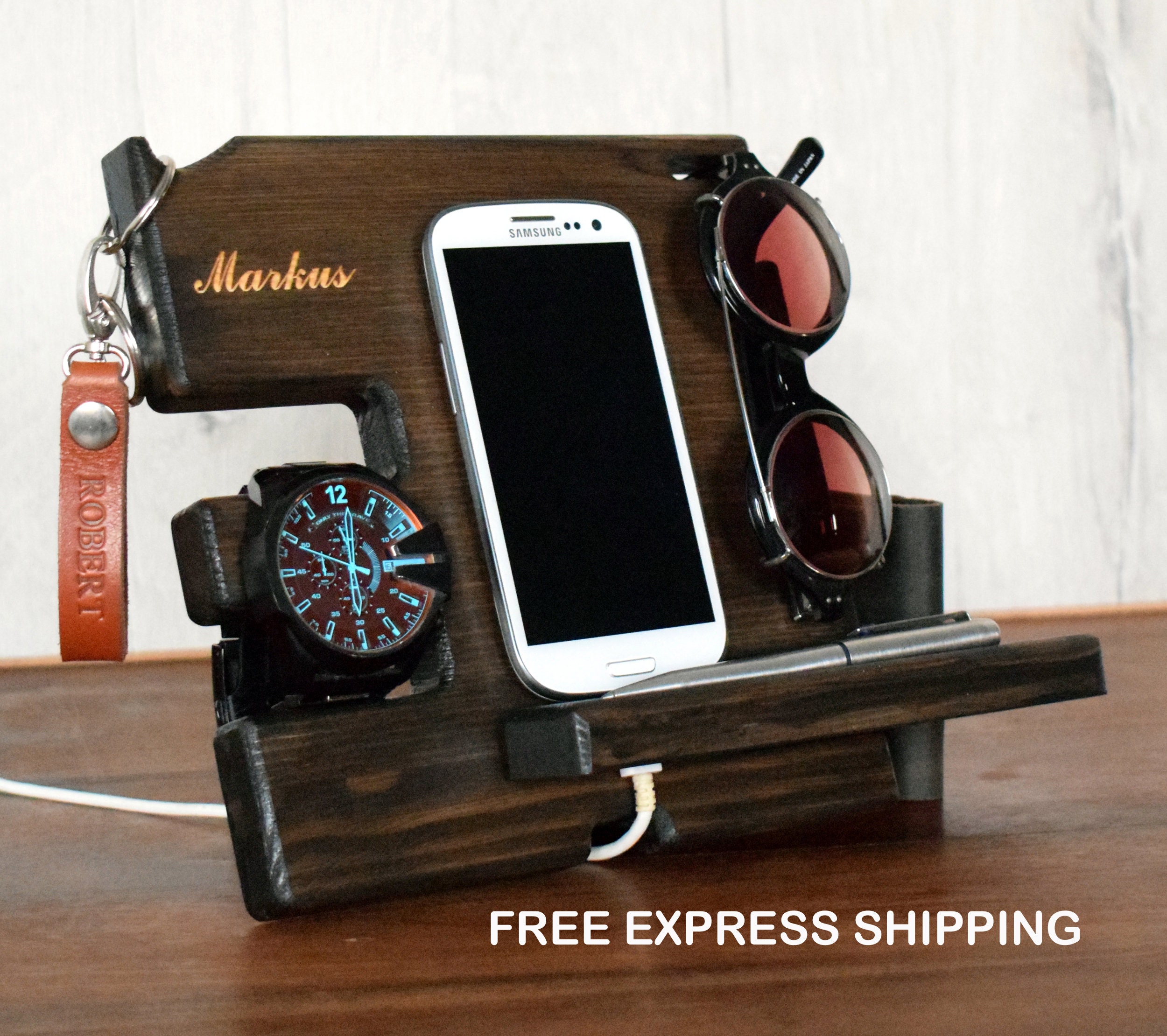 Mens wooden valet stand sale