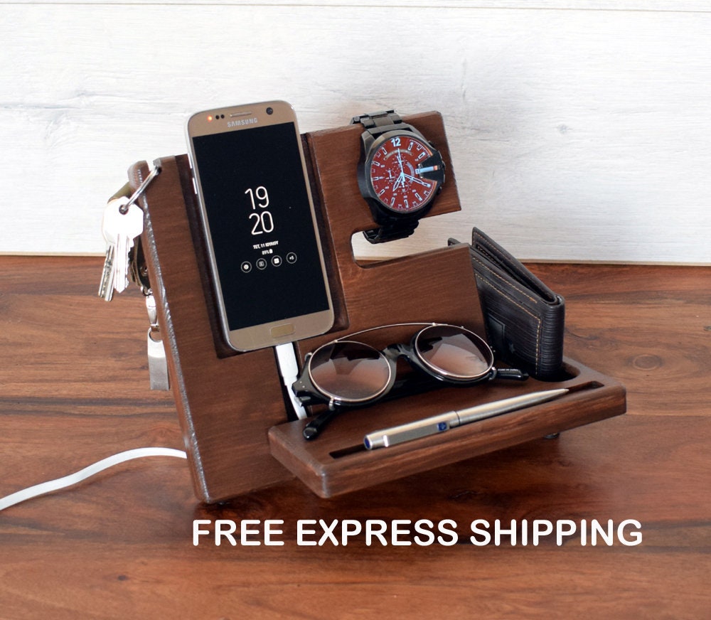 Birthday Gift for Him Docking Station Men Custom Mens Gift 