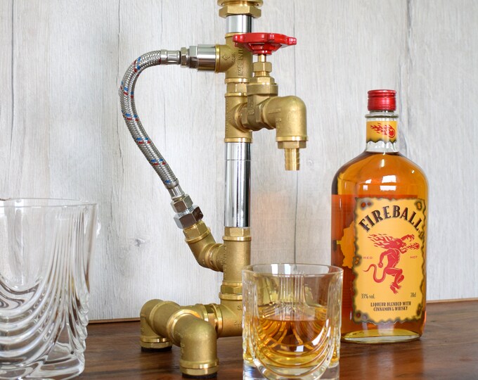 Alcohol dispenser, husband Gift, Grandpa gift, groomsman gift, wedding best man, whiskey dispenser