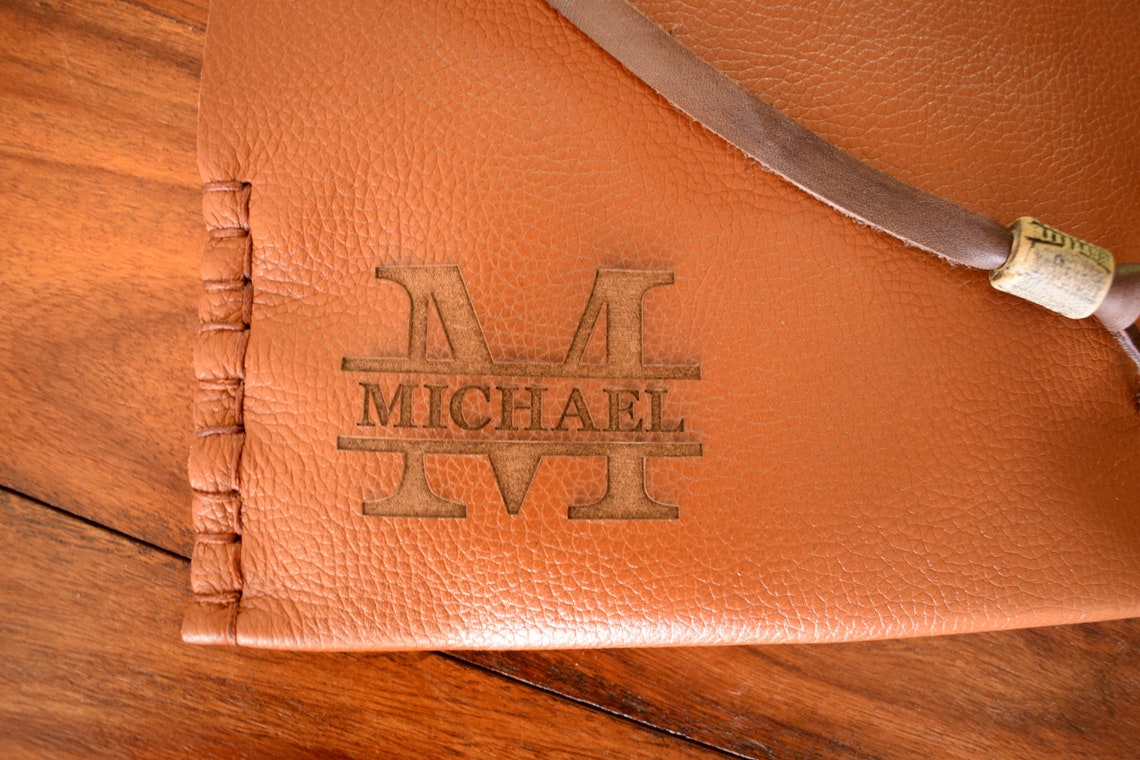 Rolling Tobacco Pouch Personalized Engraved Tobacco Case Etsy