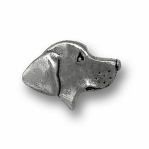 Pewter Labrador Retriever Lapel pin