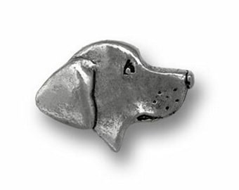 Pewter Labrador Retriever Lapel pin