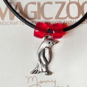 Pewter Penguin Necklace