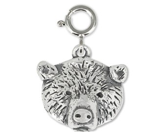 Björnhuvudberlock till berlockarmband