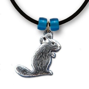 Pewter Chinchilla Small Necklace