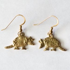 Armadillo Ohrringe 14K Gold