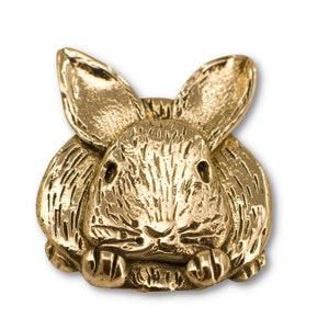 Bunny Large Pendant 14K Solid Gold