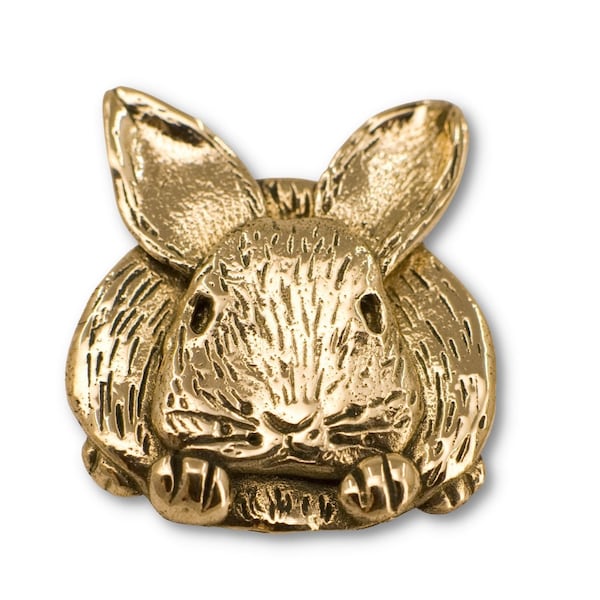 Gold Bunny - Etsy