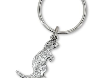 Tinnen fretsleutelhanger