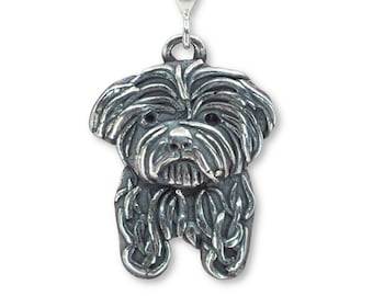 Shih Tzu Pendant in Sterling Silver