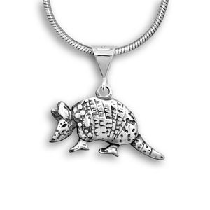 Gürteltier Anhänger Sterling Silber