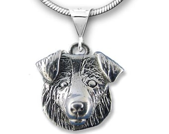 Pendentif berger australien en argent sterling