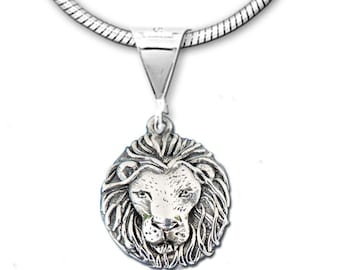 Lion Pendant Sterling Silver