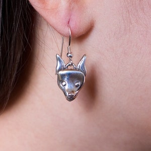 Miniature pincher Min pin earrings Min pin jewelry