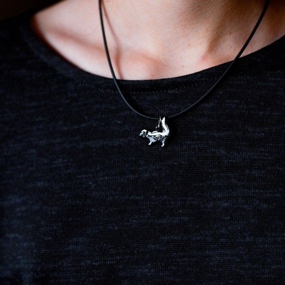 Skunk necklace best sale