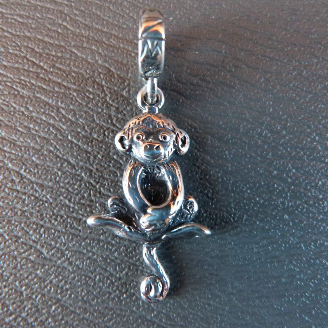 Pandora style monkey bracelet Cheeky monkey jewelry Monkey Etsy