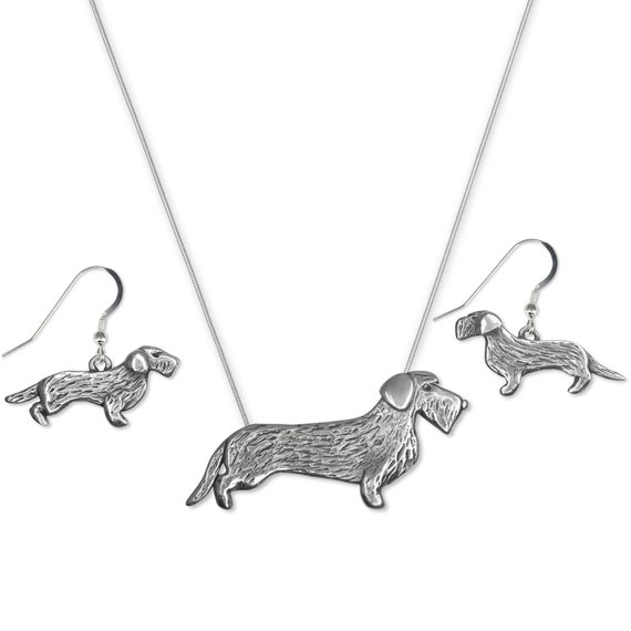 Orecchini A Forma Di Bassotto In Argento 925 - Gioielli A Forma Di Cane Per Amanti Dei Cani, Regalo Con Scatola, Ipoallergenici - 2