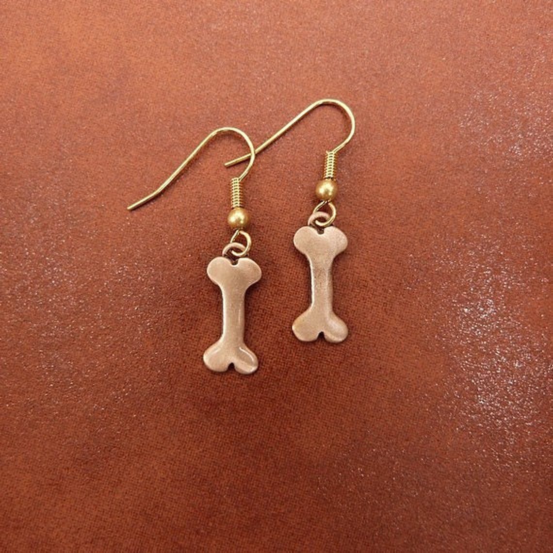 Dog Bone Earrings Dog Bone Jewelry Bone Earrings Dog Earrings Etsy