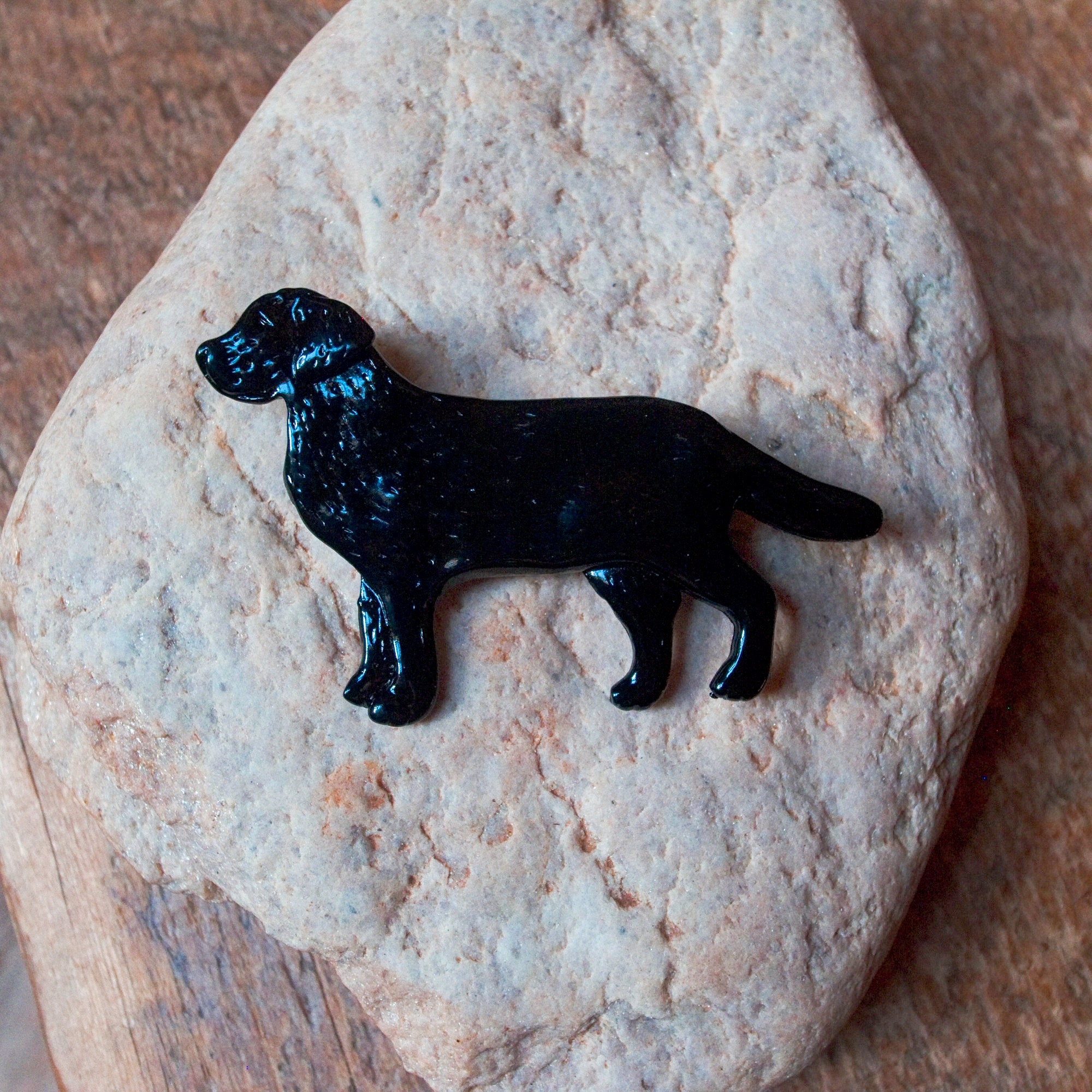 labrador brooch