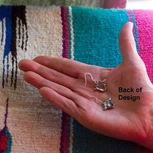 Sheep Earrings in Sterling Silver image 7