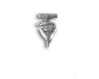 Pewter Small Vet Tech Lapel Pin