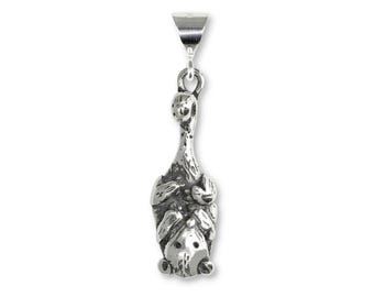 Opossum Pendant Sterling Silver