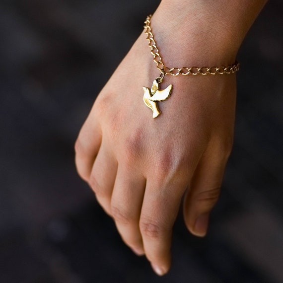 Dove charm bracelet sale