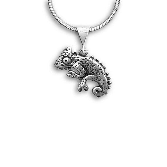 Chameleon necklace sale