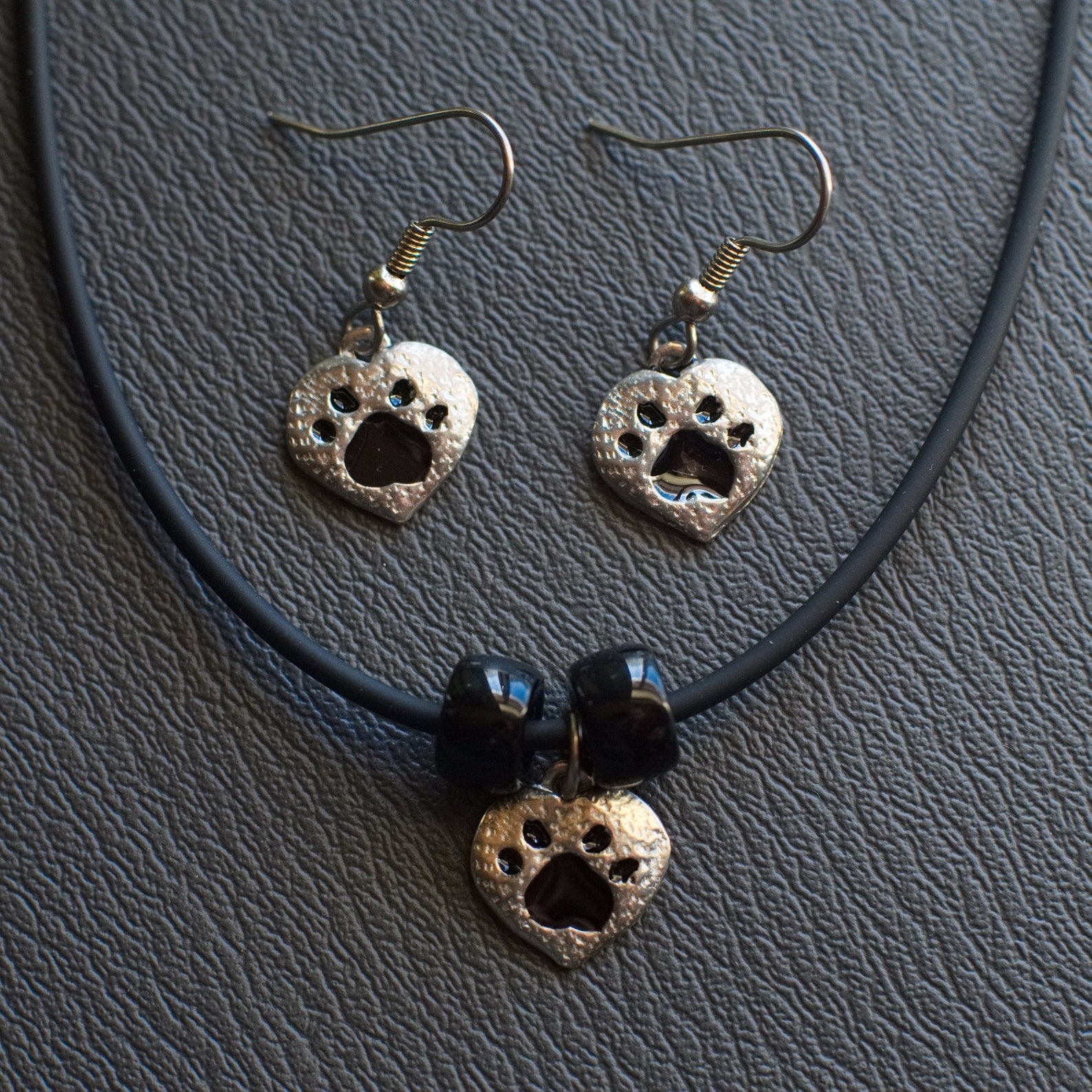 Paw Print Jewelry Pet Paw Gifts Dog Paw Necklace Etsy