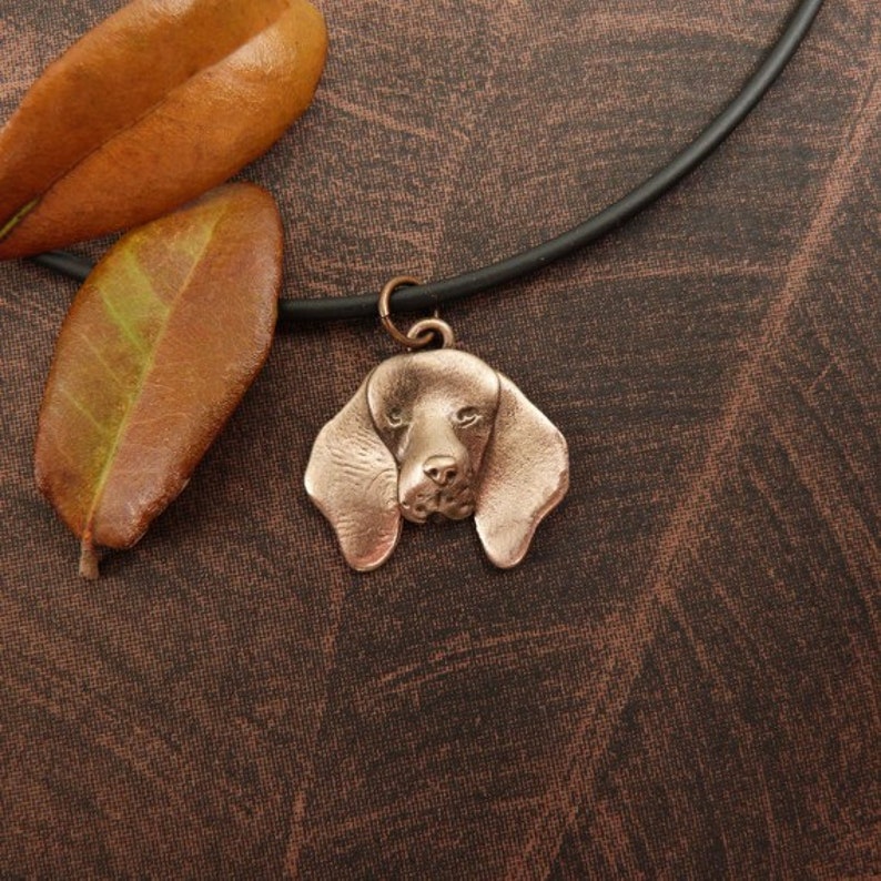 Coon hound necklace Blue tick coonhound jewelry Etsy