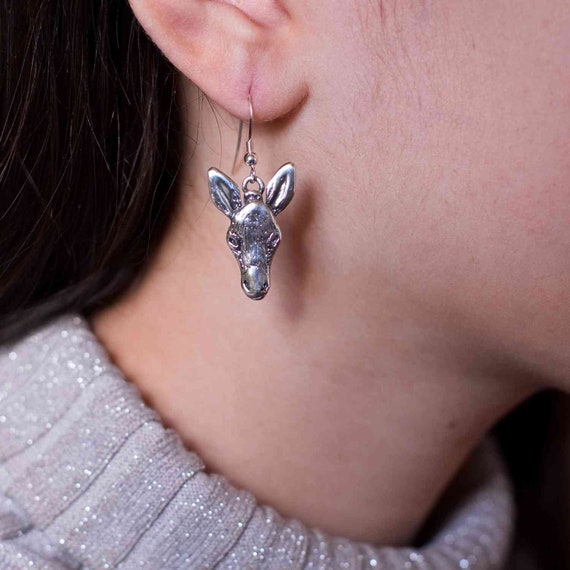 Donkey earrings clearance