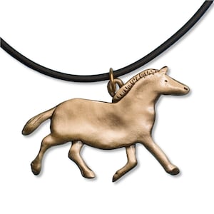 Bronze Cave Horse Pendant