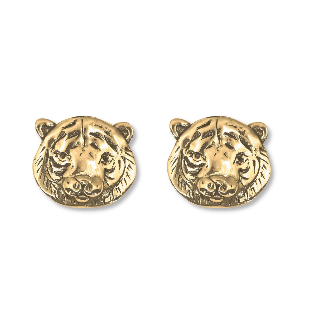 Sandy + Rizzo Tiger Statement Stud Earrings main image 0