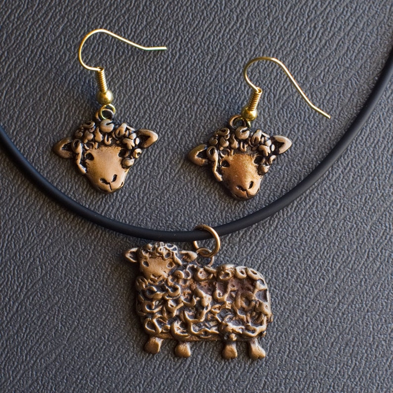 Sheep Necklace Suffolk Gifts Cotswold Jewelry Etsy