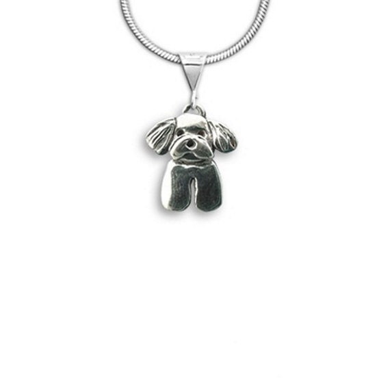GiftJewelryShop Silver Plated Maltese Dog White Photo I Love You Charm Beads Bracelets GiftJewelryShop Silver Plated Maltese Dog White Photo I Love You Charm Beads Bracelets
