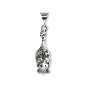 Opossum Pendant Sterling Silver