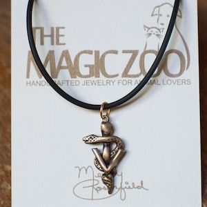 Vet gifts Caduceus jewelry Vet caduceus necklace