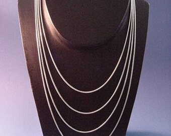 16 Inch Sterling Silver Snake Chain