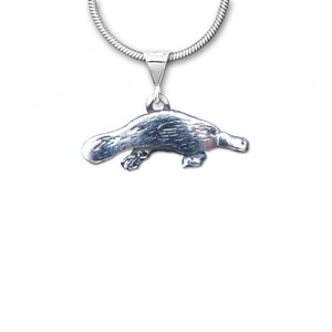 Platypus Pendant Sterling Silver